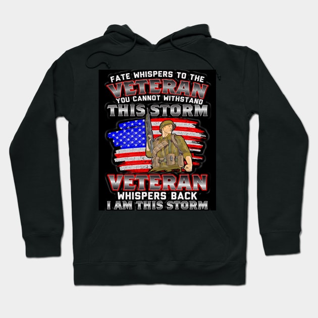 Black Panther Art - USA Army Tagline 38 Hoodie by The Black Panther